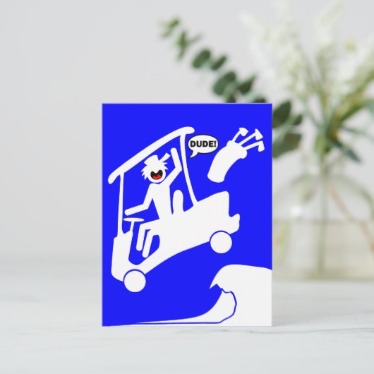 Zandval DUDE-2 Briefkaart (Staand voorkant)