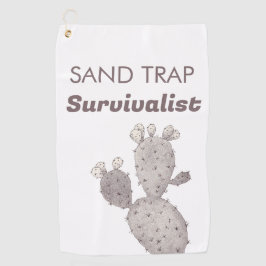 zandvanger cactus golfhanddoek