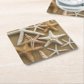 Zandvis Kartonnen Onderzetters (Schuin)