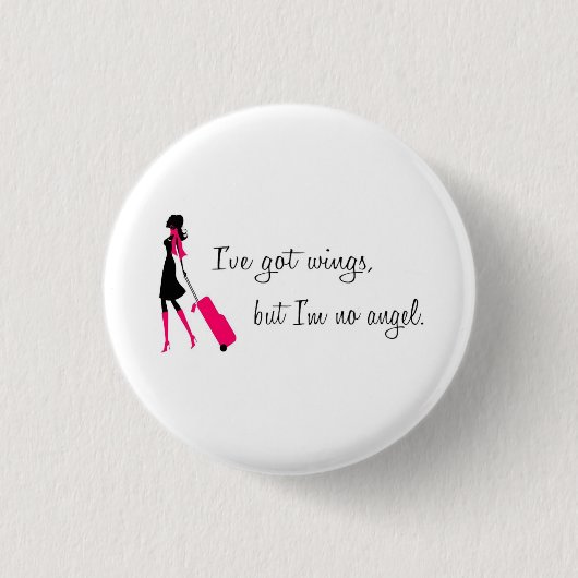 Zandvlucht-begeleider Ronde Button 3,2 Cm (Voorkant)