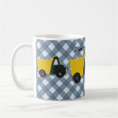  zandvrachtwagen koffiemok (Links)