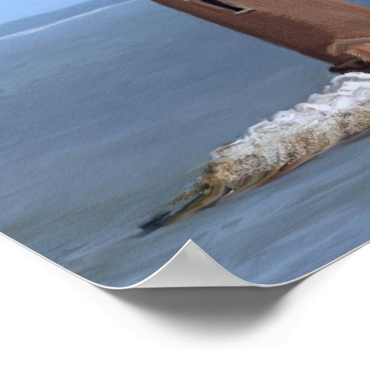 zandvuurtoren poster (Hoek)