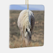 Zandwassenbekken Wilde paarden Keramisch siermeel Keramisch Ornament (Rechts)