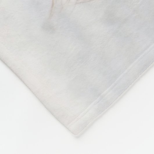 Zandwassenen Fleece Deken (Hoek)