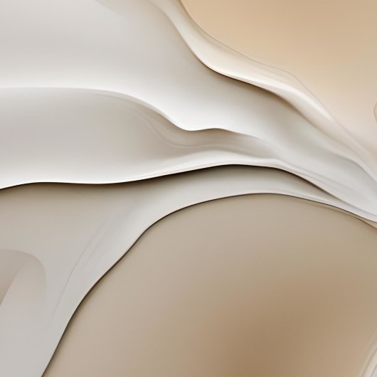 "Zandwerveling in de zon" | Beige Abstracte kunst Poster