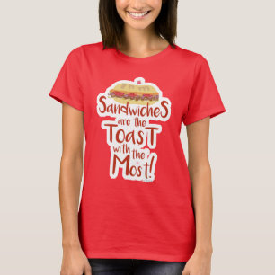 Zandwierast met de meest vurige slogan t-shirt