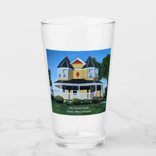 Zandy Castle Gateway naar Cape Cod Glass Glas (Voorkant)