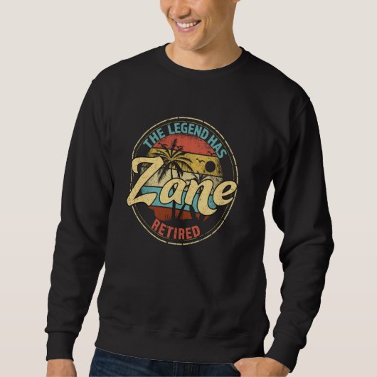 Zane Legend gaat met pensioen Trui (Voorkant)