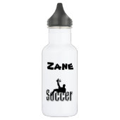 Zane-naam met ontwerp van de slokdarm, waterfles (Links)