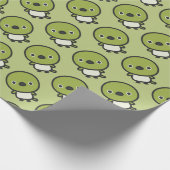 Zangbrilvogel Cadeaupapier (Hoek)