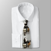 Zanger in de maak: Hooded Merganser Stropdas (Gebonden)