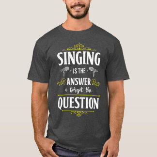 Zanger Koor Hobby Zanglessen vintage T-shirt