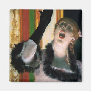 Zanger met een handschoen, Edgar Degas Magneet