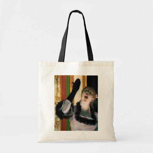 Zanger met een handschoen, Edgar Degas Tote Bag (Voorkant)