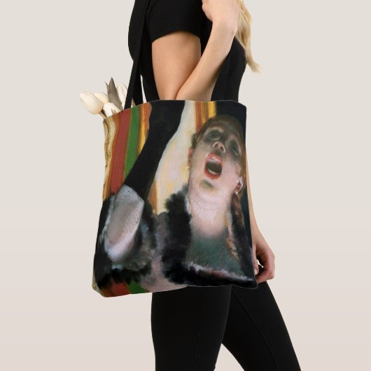 Zanger met een handschoen, Edgar Degas Tote Bag (Dichtbij)