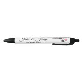 Zanger Muzikant Custom Wedding Favoriet Gift Zwarte Inkt Pen (Bodem)