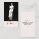 Zanger Muzikant Foto Visitekaartje (Voorkant / Achterkant)