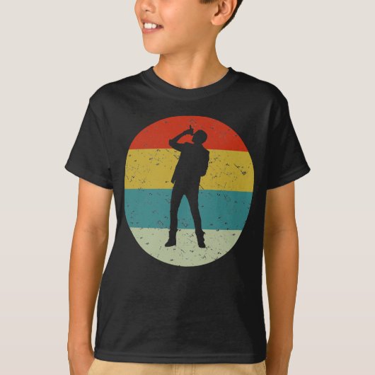 zanger t-shirt (Voorkant)