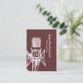 Zanger Visitekaartje (Staand voorkant)