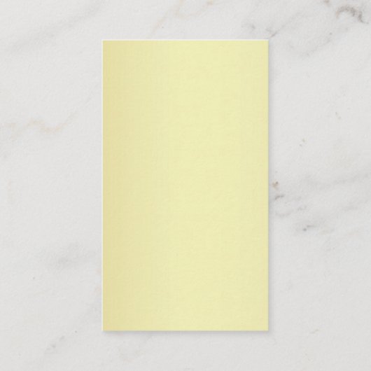 Zanger/zanger/musical Clef Logo Gold Music Visitekaartje (Achterkant)