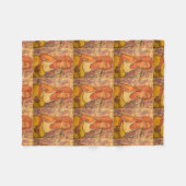 zangeres fleece deken (Voorkant (Horizontaal))