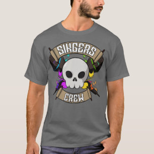 Zangers crew Jolly piraat T-shirt