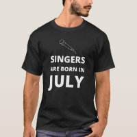 Zangers worden geboren in juli