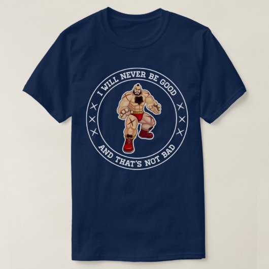 Zangief Bad Guy T-shirt (Design voorkant)