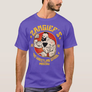 Zangiefs worstelschool t-shirt