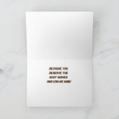 ZANGKAMELEN ZINGEN ** GELUKKIGE VERJAARDAG ** KAART (Binnen)