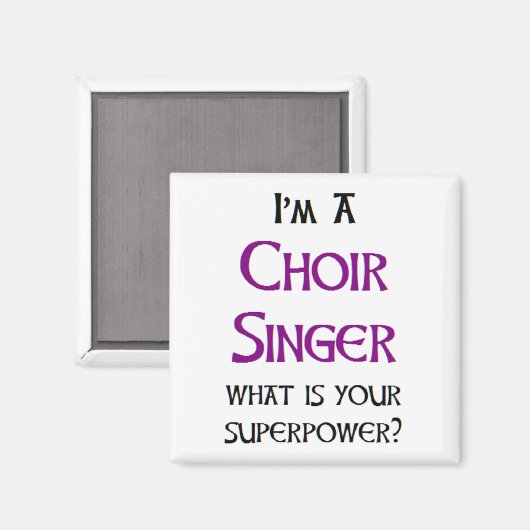 zangkoor magneet (Voorkant / Achterkant)