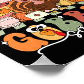 Zangmoeder IC-verpleegster Gobble Squad Herfst Ope Poster (Hoek)