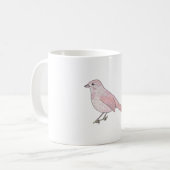 Zangmusvogel kunst koffiemok (Voorkant links)