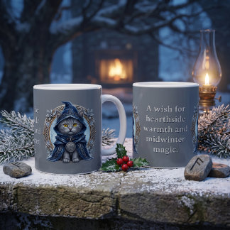 Zangster van de Zonnewende Winter Keltische Folklo Koffiemok