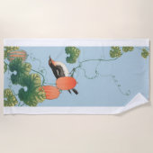 ZANGVOGEL OP KOMKOMMER STRANDLAKEN (Voorkant)