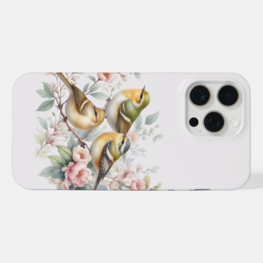 Zangvogel Serenade iPhone Hoesje (Achterkant horizontaal)