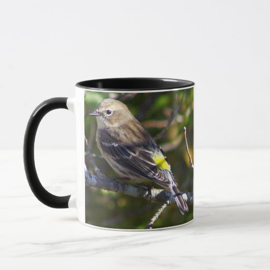 Zangvogel Vogel Foto Mok (Links)