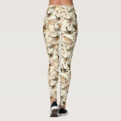 Zangvogelpatroon Leggings (Achterkant)