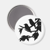 zangvogels magneet (Voorkant / Achterkant)