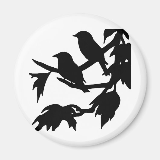 zangvogels magneet (Voorkant)