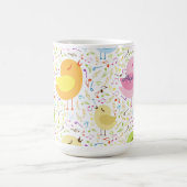 Zangvogels met Muzikale Notities Gepersonaliseerde Koffiemok (Center)