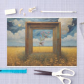 Zangvogels op roze bloemen tak decoupage tissuepapier (Craft)