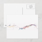 zangvogels regenboog briefkaart (Voorkant / Achterkant)