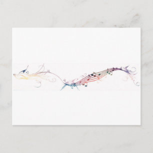 zangvogels regenboog briefkaart