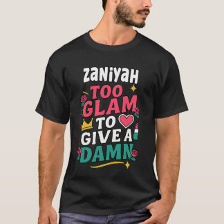 ZANIYAH Personalized Women's Gift Custom ZANIYAH T-shirt