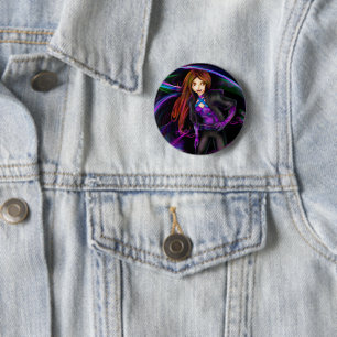 Zanny Lane : Knoop Ronde Button 5,7 Cm