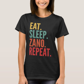 Zano Crypto Eet Slaap Zano Herhaal T-shirt