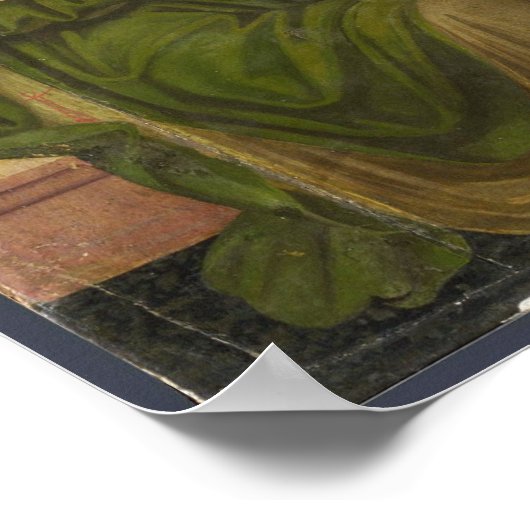 Zanobi Machiavelli De Maagd en het Kind Poster (Hoek)