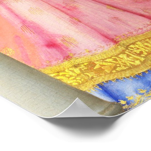 Zanobi Strozzi De aankondiging Poster (Hoek)