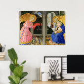 Zanobi Strozzi De aankondiging Poster (Thuiskantoor)